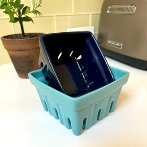 Katie Kime Ceramic Berry Baskets